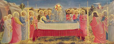 La morte della Vergine da Fra Angelico